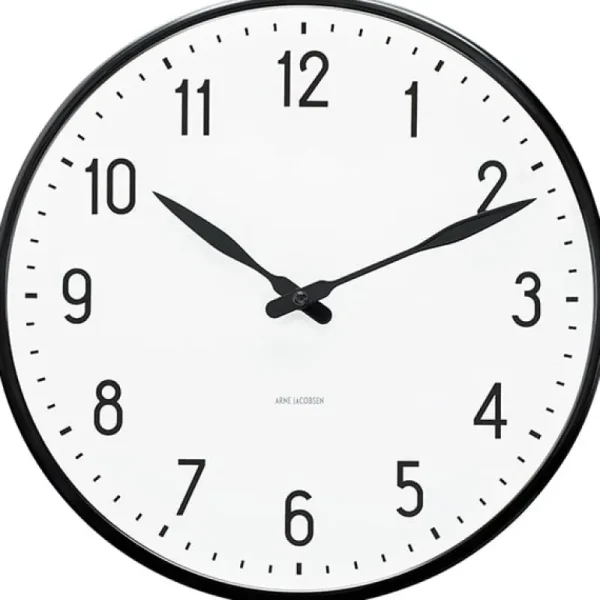 Arne Jacobsen Uhren-Wanduhr AJ Station, 29 cm