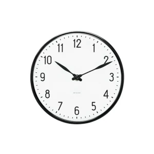 Arne Jacobsen Uhren-Wanduhr AJ Station, 16 cm
