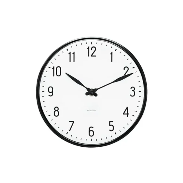 Arne Jacobsen Uhren-Wanduhr AJ Station, 16 cm