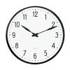 Georg Jensen Uhren-Arne Jacobsen Wanduhr AJ Station, 21 cm