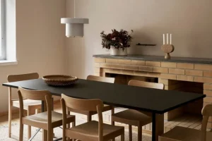 Pholc Deckenleuchten-Artek A201 Pendelleuchte, weiß - Messing