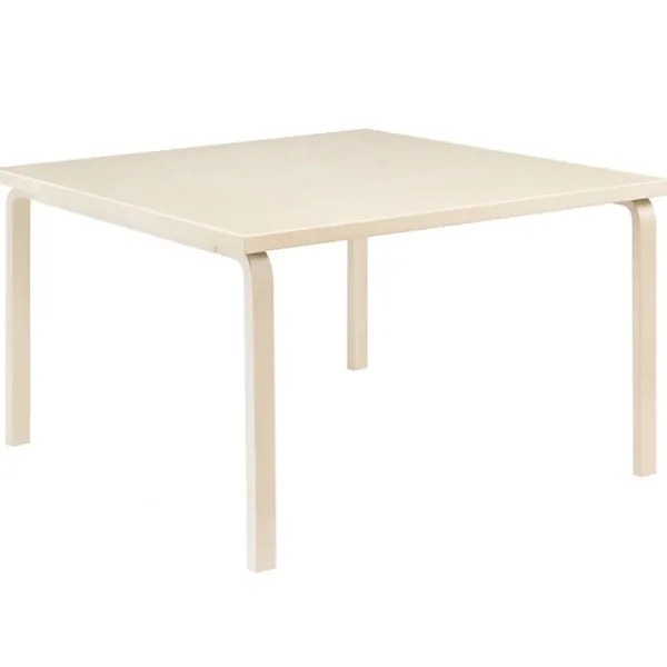 New Works Tische-Artek Aalto 84 Tisch, 120 x 120 cm, Birke