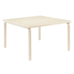 New Works Tische-Artek Aalto 84 Tisch, 120 x 120 cm, Birke