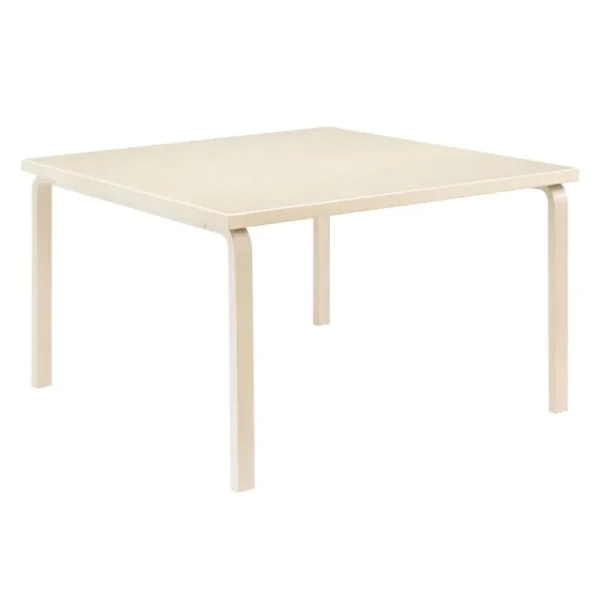 New Works Tische-Artek Aalto 84 Tisch, 120 x 120 cm, Birke