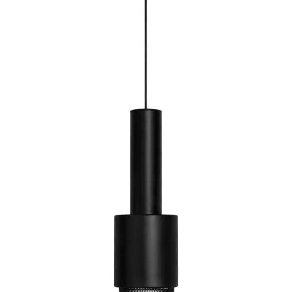 Graypants Deckenleuchten-Artek Aalto A110 „Hand Grenade“ Pendelleuchte, komplett schwarz