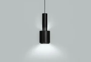Graypants Deckenleuchten-Artek Aalto A110 „Hand Grenade“ Pendelleuchte, komplett schwarz