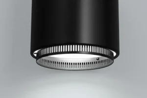 Graypants Deckenleuchten-Artek Aalto A110 „Hand Grenade“ Pendelleuchte, komplett schwarz
