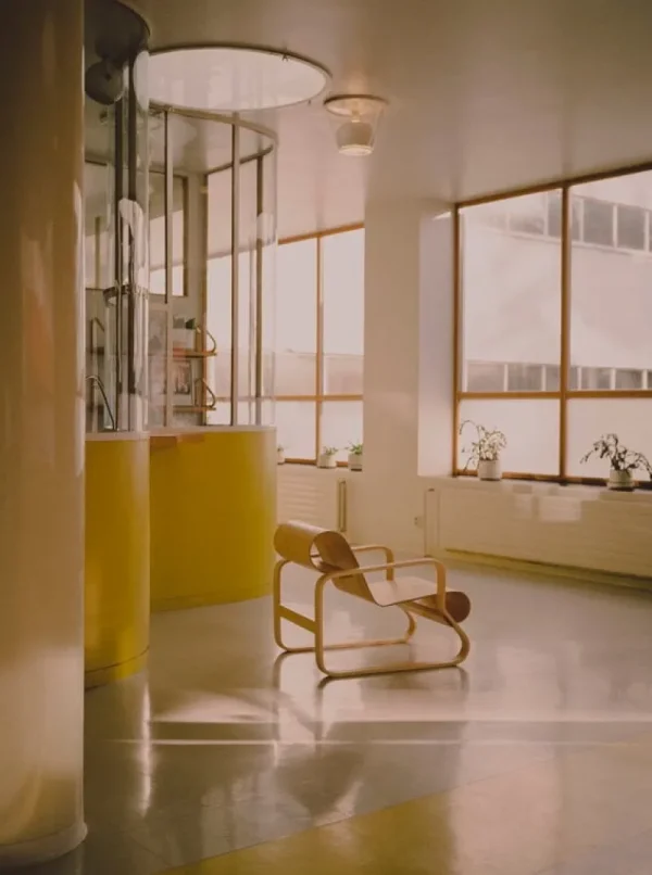 Hem Sitzgelegenheiten-Artek Aalto Armchair 41 „Paimio“, Jubiläumsausgabe, Birke geölt
