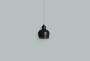 Louis Poulsen Deckenleuchten-Artek Aalto A330S „Golden Bell“ Pendelleuchte, schwarz