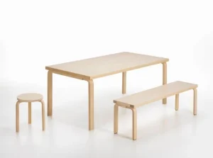 Normann Copenhagen Sitzgelegenheiten-Artek Aalto Bank 168B, Birke