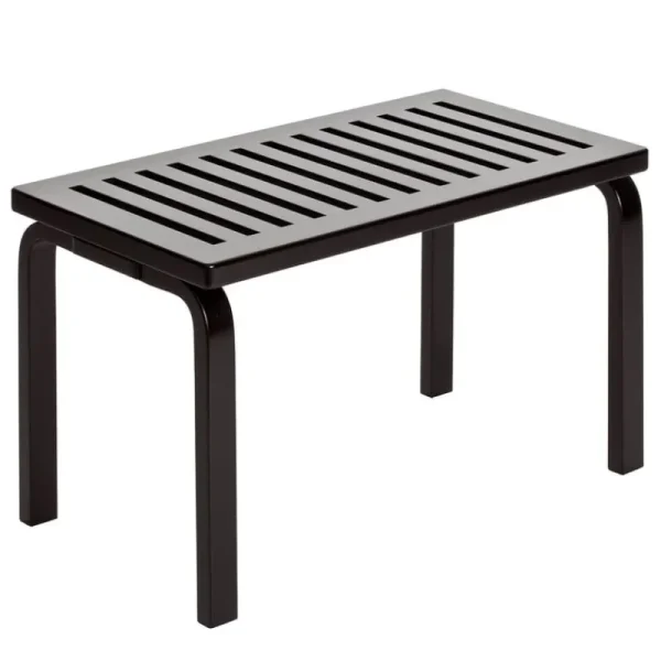 Muuto Sitzgelegenheiten-Artek Aalto Bank 153B, schwarz