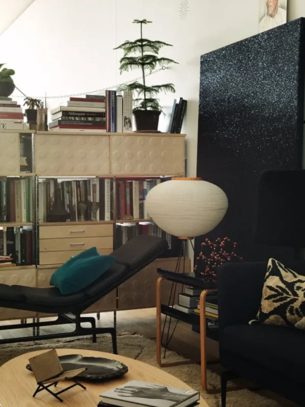 Petite Friture Tische-Artek Aalto Beistelltisch 915, schwarz/Birke