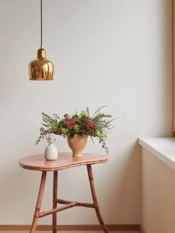 Louis Poulsen Deckenleuchten-Artek Aalto Hängeleuchte A330S „Golden Bell Savoy“, Messing