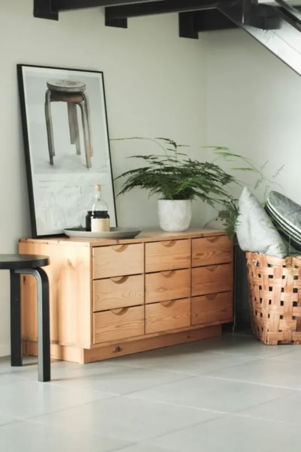 Wendelbo Sitzgelegenheiten-Artek Aalto Hocker 60, schwarz lackiert
