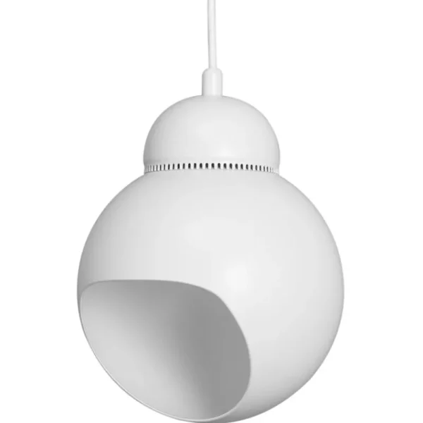 Frandsen Deckenleuchten-Artek Aalto Pendelleuchte A338 „Bilberry“, weiß