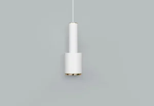 Muuto Deckenleuchten-Artek Aalto Pendelleuchte A110 „Hand Grenade“, weiß
