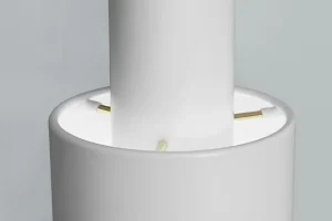 Muuto Deckenleuchten-Artek Aalto Pendelleuchte A110 „Hand Grenade“, weiß