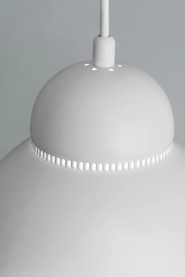 Frandsen Deckenleuchten-Artek Aalto Pendelleuchte A338 „Bilberry“, weiß