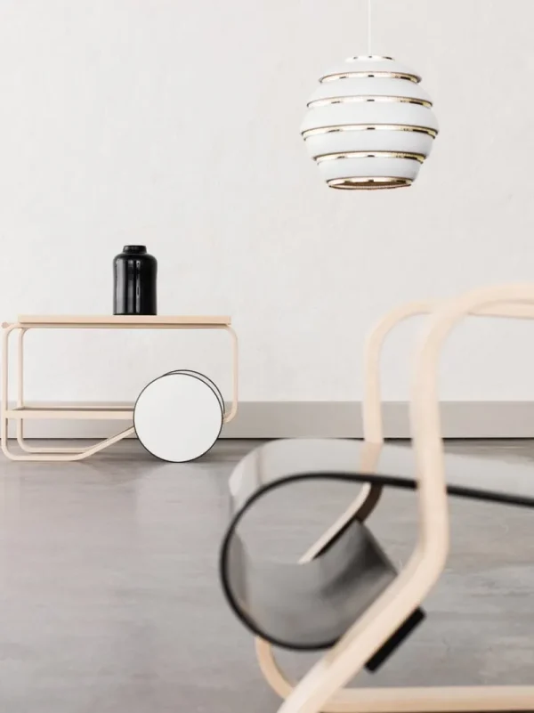 Vitra Sitzgelegenheiten-Artek Aalto Sessel 41 „Paimio“, weiß