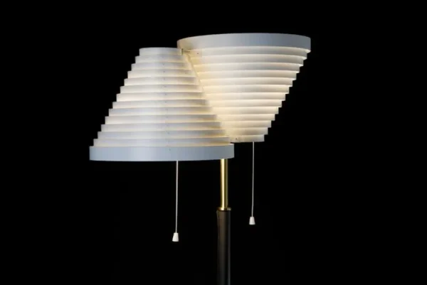 AGO Stehleuchten-Artek Aalto Stehleuchte A810, Messing