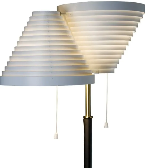 AGO Stehleuchten-Artek Aalto Stehleuchte A810, Messing