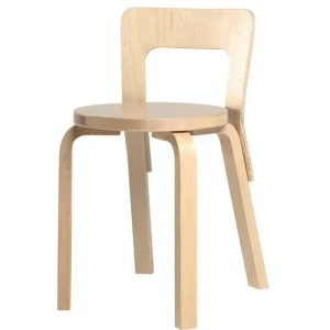GUBI Sitzgelegenheiten-Artek Aalto Stuhl 65, Birke