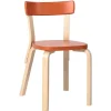 &Tradition Sitzgelegenheiten-Artek Aalto Stuhl 69, orange