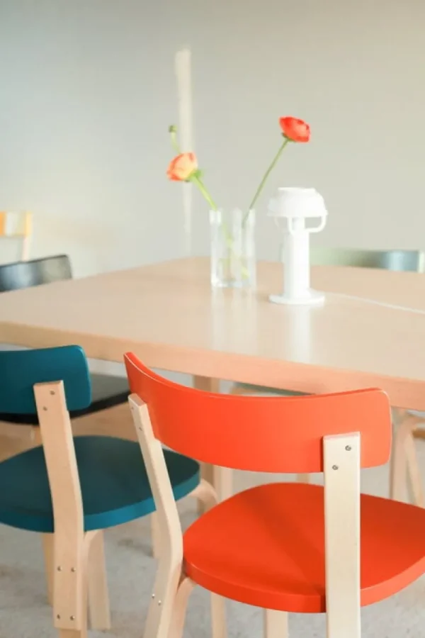 &Tradition Sitzgelegenheiten-Artek Aalto Stuhl 69, orange