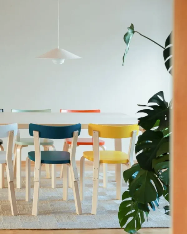 &Tradition Sitzgelegenheiten-Artek Aalto Stuhl 69, orange