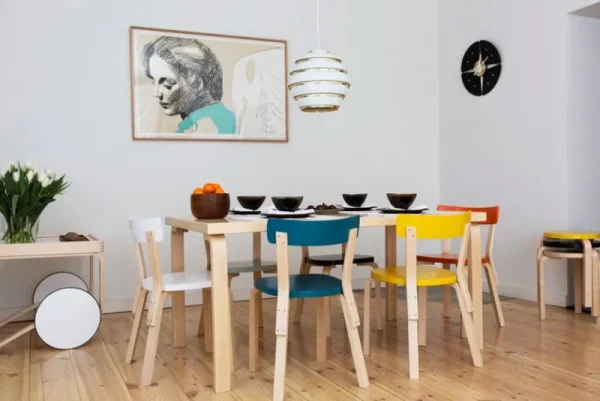&Tradition Sitzgelegenheiten-Artek Aalto Stuhl 69, orange