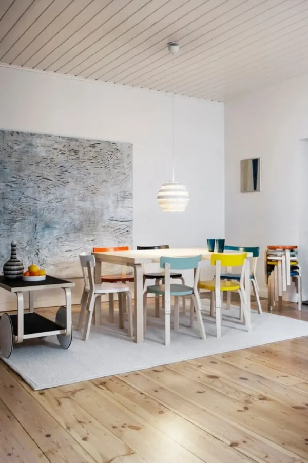 &Tradition Sitzgelegenheiten-Artek Aalto Stuhl 69, orange