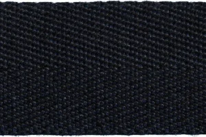 Tolix Sitzgelegenheiten-Artek Aalto Stuhl 611, schwarz/schwarz-blaues Gurtband