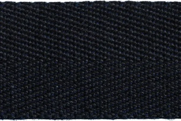 Tolix Sitzgelegenheiten-Artek Aalto Stuhl 611, schwarz/schwarz-blaues Gurtband