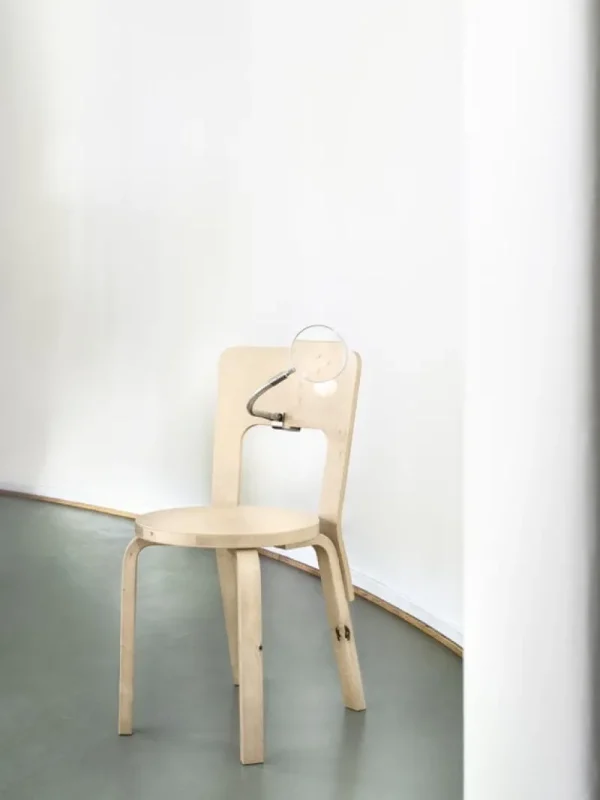 Audo Copenhagen Sitzgelegenheiten-Artek Aalto Stuhl 66, Wildbirke
