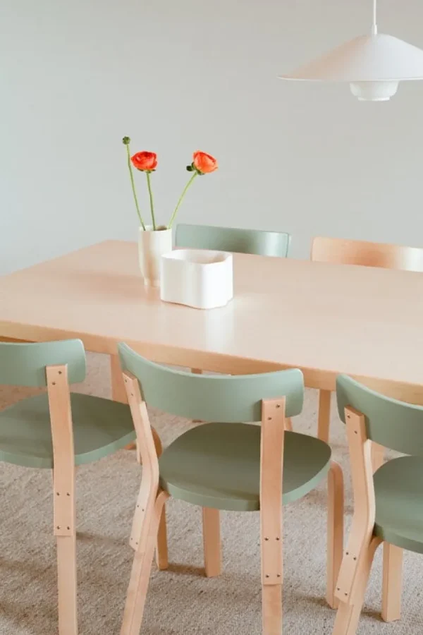Swedese Tische-Artek Aalto Tisch 83, Birke
