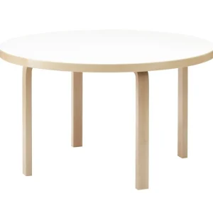 Normann Copenhagen Tische-Artek Aalto Tisch 91, Birke - Laminat weiß