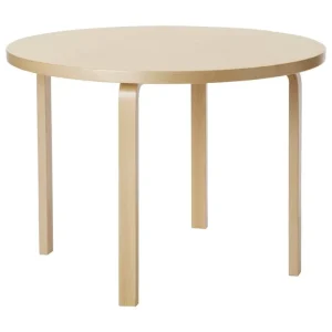 Fritz Hansen Tische-Artek Aalto Tisch 90A, Birke
