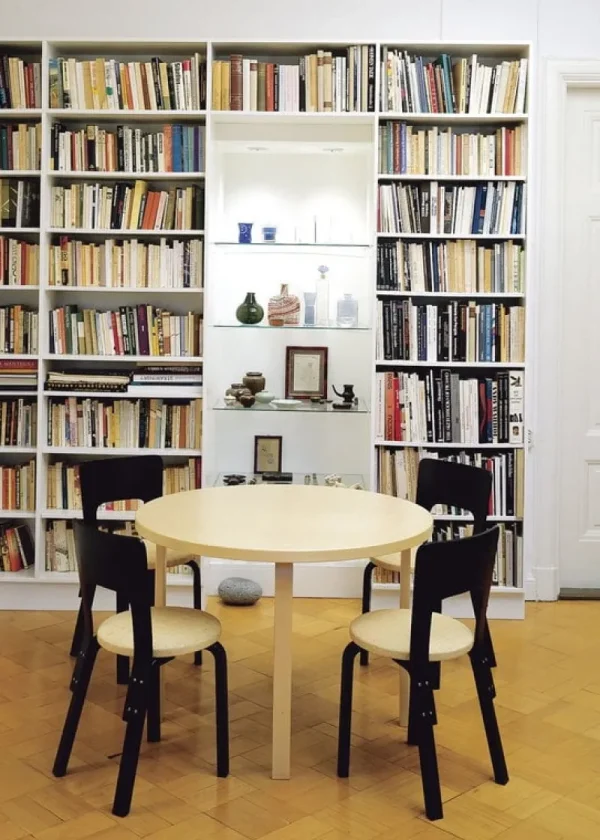Fritz Hansen Tische-Artek Aalto Tisch 90A, Birke