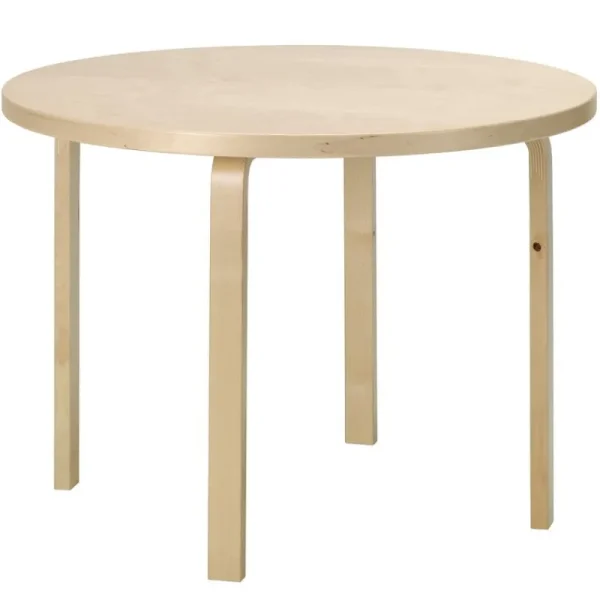 ferm LIVING Tische-Artek Aalto Tisch 90A, Wildbirke