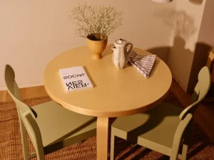Hartu00f4 Tische-Artek Aalto Tisch 90B, Birke