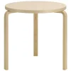 ferm LIVING Tische-Artek Aalto Tisch 90B, Wildbirke