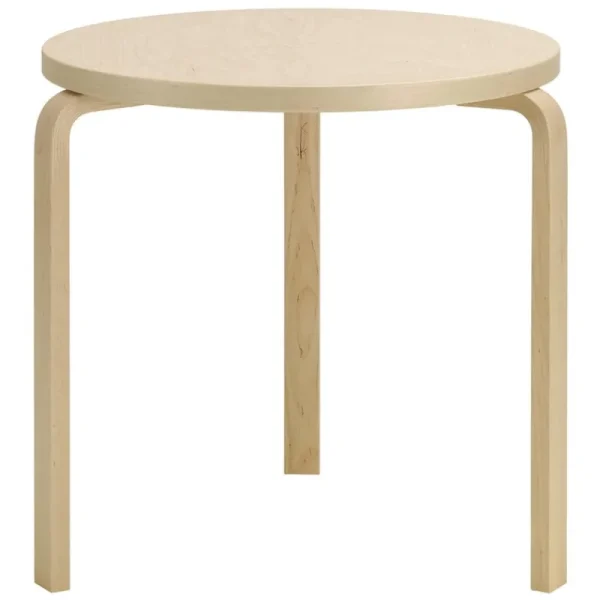 ferm LIVING Tische-Artek Aalto Tisch 90B, Wildbirke