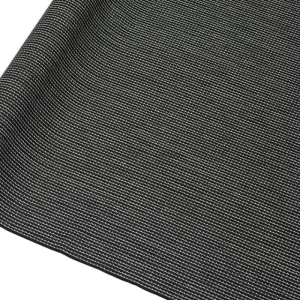 Artek Stoffe^Acrylbeschichteter Stoff Rivi, 145 x 300 cm, schwarz – weiß