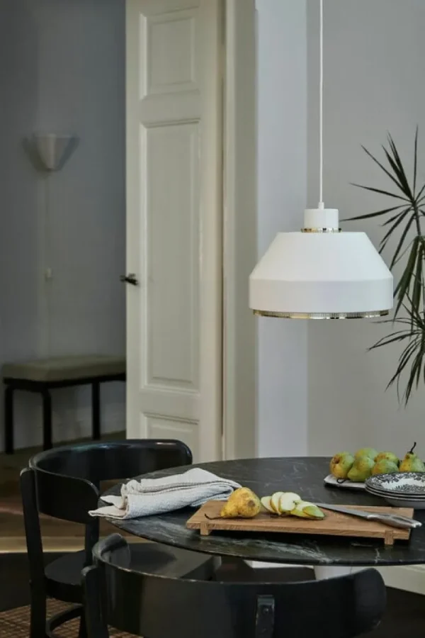 Flos Deckenleuchten-Artek AMA 500 Pendelleuchte, weiß - Messing