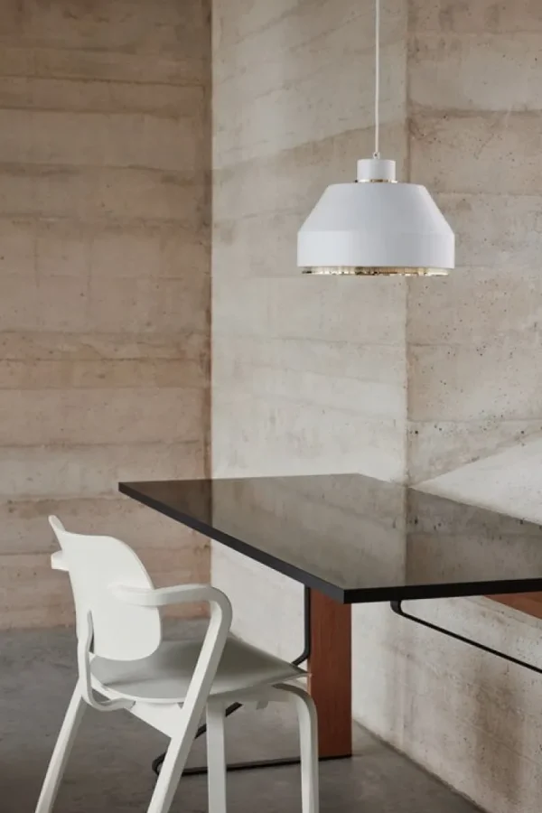 Flos Deckenleuchten-Artek AMA 500 Pendelleuchte, weiß - Messing