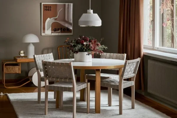 Flos Deckenleuchten-Artek AMA 500 Pendelleuchte, weiß - Messing