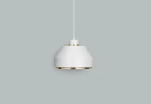 Flos Deckenleuchten-Artek AMA 500 Pendelleuchte, weiß - Messing