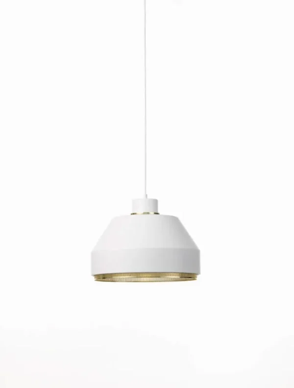 Flos Deckenleuchten-Artek AMA 500 Pendelleuchte, weiß - Messing