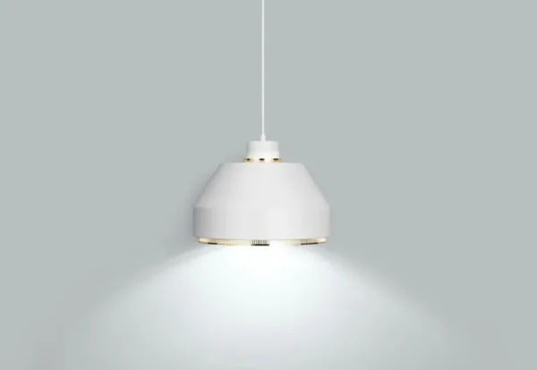 Flos Deckenleuchten-Artek AMA 500 Pendelleuchte, weiß - Messing