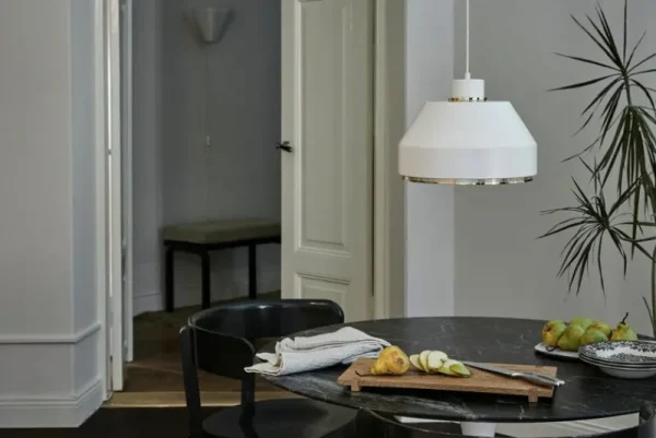 Flos Deckenleuchten-Artek AMA 500 Pendelleuchte, weiß - Messing